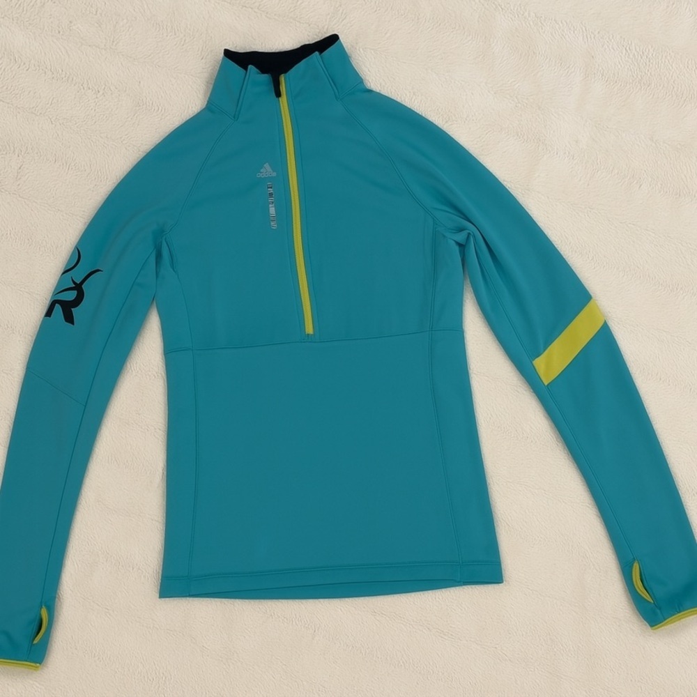 Reebok Blue and Yellow athletic top